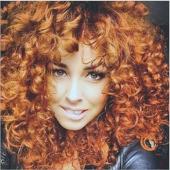 Orange Wigs Short Bob Kinky Curly Wigs with Bangs Curly Cosplay Halloween Wigs